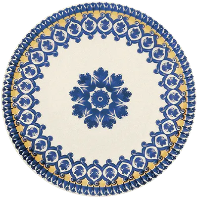 Oxford Floreal-Chariot Stoneware 12 Piece Dinnerware Set Service for 4