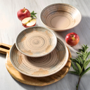 Oxford Unni-Ancestral Stoneware 12 Piece Dinnerware Set 01