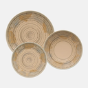 Oxford Unni-Ancestral Stoneware 12 Piece Dinnerware Set 03