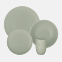 Oxford Unni-Sage Stoneware 16 Piece Dinnerware Set 03