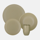 Oxford Unni-Olive Stoneware 16 Piece Dinnerware Set 03