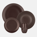 Oxford Unni-Iron Stoneware 16 Piece Dinnerware Set 03