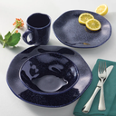 Oxford Ryo-Sapphire Porcelain 16 Piece Dinnerware Set 01