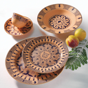 Oxford Terra Brasilis-Tropic Porcelain 20 Piece Dinnerware Set 01