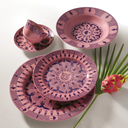 Oxford Terra Brasilis-Utopia Porcelain 20 Piece Dinnerware Set 01