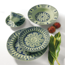 Oxford Terra Brasilis-Rainforest Porcelain 20 Piece Dinnerware Set 01