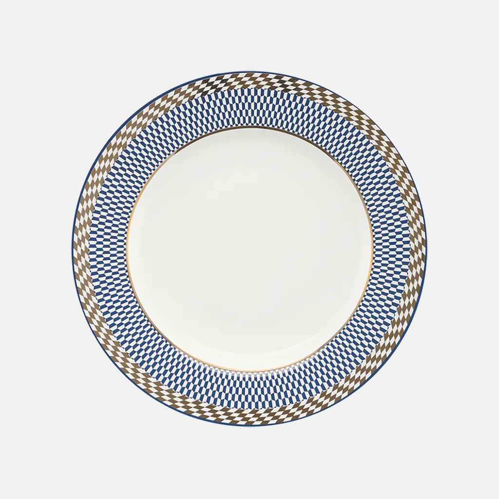Oxford Flamingo-Op Art Porcelain 20 Piece Dinnerware Set 04