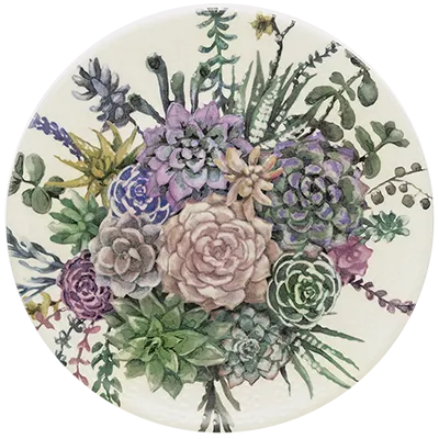 Oxford Unni-Botanic Stoneware 12 Piece Dinnerware Set Service for 4