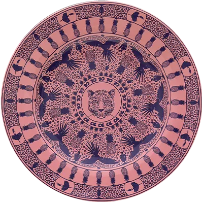 Oxford Terra Brasilis, Utopia Porcelain 20 Piece Dinnerware Set, Service for 4