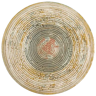 Oxford Contempo-Relic Stoneware 20 Piece Dinnerware Set Service for 4